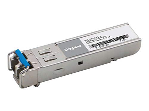 C2G Dell 331-5309 Kompatibler 1000Base-LX SFP Transceiver (SMF, 1310 nm, 10 km, LC, Dom) TAA-konform (331-5309-LEG) von C2G