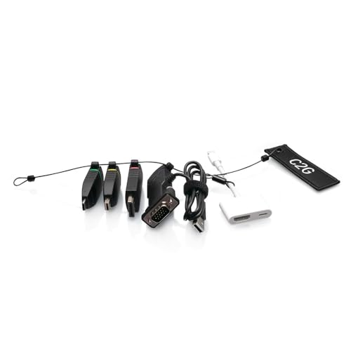 C2G HDMI Adapter Ring DP mDP USBC Lightning VGA C2G HDMI Adapter Ring DP mDP USBC Lightning VGA von C2G