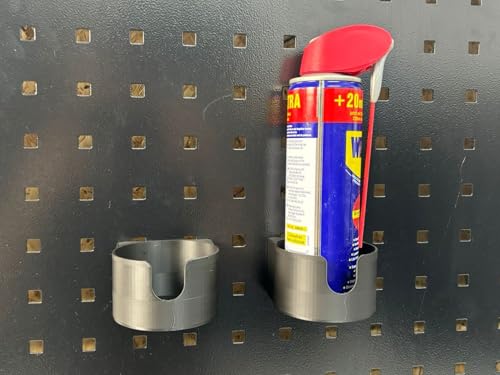 2x Halterung Sprühflaschen Lochwand für Güde - Gedore - ADB - Kraftwerk Lochwand Vierkantlochung 38 mm / 10 mm Lochwand Zubehör 2x Halterung Sprühflaschen Lochwand für Güde - Gedore - ADB - Kraftwerk Lochwand Vierkantlochung 38 mm / 10 mm Lochwand Zubehör von C3E