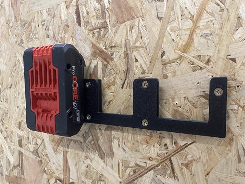 Akku Wandhalterung für Bosch 18V Akku Professionnel Blau ProCore Akkuhalter Wandmontage (3 Fach) von C3E