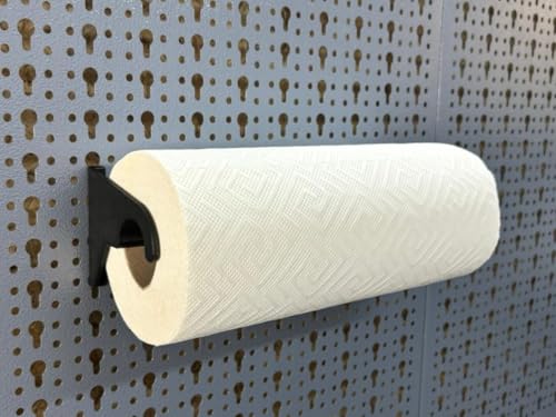 Papier Halter Halterung für Lochwand passend für Küpper Lochwand und Eurolochung 45 mm Eurolochwand - Alle Lochwände - Systemhalter - Lochwand Zubehör von C3E