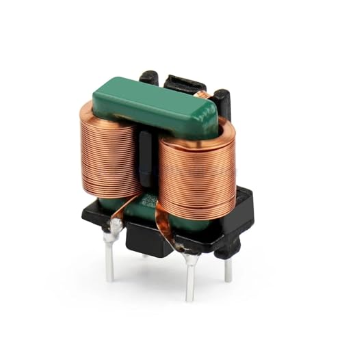 2 Stück Gleichtaktinduktivitäten, Hochstrom-Flachkupferdraht-Filterinduktivitäten, EMI-Magnetringspulen mit gerader Nadel 2MH 5MH 8MH (Size : 30MH 3A SQ1515 V) von CAALO