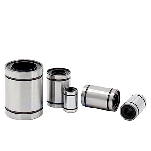 CAAUYXZW 10 Teile/los LM8UU LM3UU LM4UU LM5UU LM6UU LM10UU Linear Buchse 8mm, Linearlager for Stangen Liner Schiene Linear Welle Teile(Lm12uu 12x21x30) von CAAUYXZW