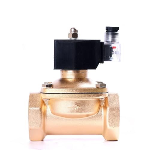 DN50 Messing 220v Gas Magnetventil hohe Temperatur Normalerweise Geschlossen Magnetventil(NPT-220VAC) von CAAUYXZW