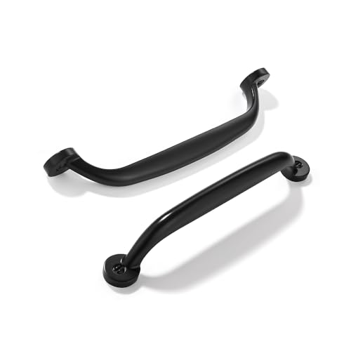 CABDM 10 Stück 12,7 cm Lochmitte matt schwarz Schrankgriffe – robuste solide Schubladengriffe Küche Waschtisch Badezimmer Griffe CABDM 10 Stück 12,7 cm Lochmitte matt schwarz Schrankgriffe – robuste solide Schubladengriffe Küche Waschtisch Badezimmer Griffe von CABDM