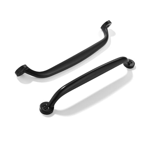 CABDM 10 Stück 15,2 cm Lochmitte matt schwarz Schrankgriffe – robuste solide Schubladengriffe Küche Waschtisch Badezimmer Griffe CABDM 10 Stück 15,2 cm Lochmitte matt schwarz Schrankgriffe – robuste solide Schubladengriffe Küche Waschtisch Badezimmer Griffe von CABDM