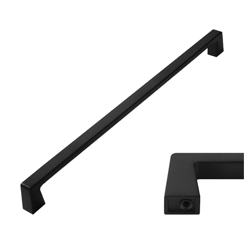 CABDM Schubladengriffe, 45,7 cm, poliertes Nickel, Schubladengriffe, Küchenschrank-Hardware, Küchengriffe für Schränke, Schränke, Schubladengriffe, 1 Packung von CABDM