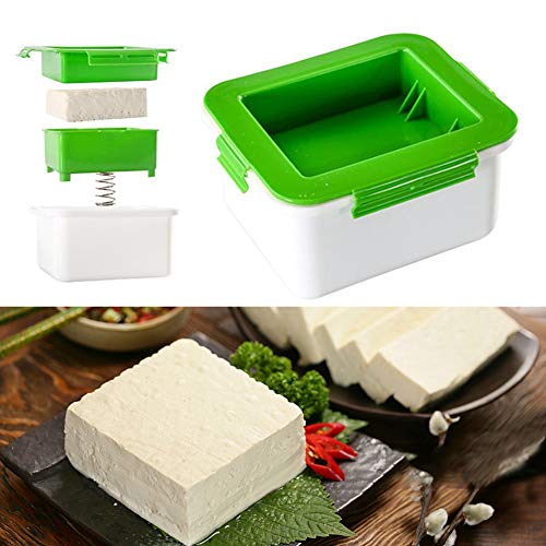 Tofu Press Drainer Selbstgemachte Press Drain Box entfernt Wasser aus dem Tofu ohne Beschädigungen und Schmutz Dreischichtiger DPresser Eingebaute Drainage Tofu Press Drainer Selbstgemachte Press Drain Box entfernt Wasser aus dem Tofu ohne Beschädigungen und Schmutz Dreischichtiger DPresser Eingebaute Drainage von CABINA HOME