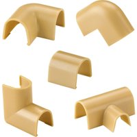 160705 Verbindungselement Verbindungsstück 1 Set Beige - Cablefix von CABLEFIX
