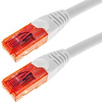 Cablemarkt - 24 awg UTP-Ethernet-Kabel mit RJ45-Stecker der Kat. 6A in weißer Farbe von 20 m von CABLEMARKT