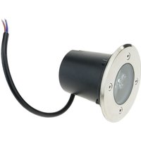 LED-Bodenstrahler von 3W von 80 x 75 mm in warmweiße - Cablemarkt von CABLEMARKT