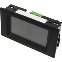 3-stelliges schwarzes LCD-Display mit 7,5-30 vdc Voltmeter und Montagerahmen für Panel - Cablemarkt von CABLEMARKT