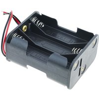 Cablemarkt - Batteriehalter für 6 AA-Batterien von CABLEMARKT