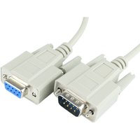 Cablemarkt - Kabel für serielle Verbindungen mit DB9-Stecker - m / f 15 m von CABLEMARKT