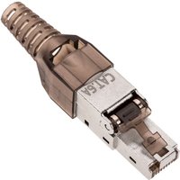 Cablemarkt - Pack 6 Einheiten Stecker RJ45 Cat.6A ftp ohne Werkzeug von CABLEMARKT