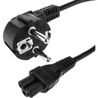 Cablemarkt - Stromkabel IEC-60320 (C5 / schuko-m) 20cm von CABLEMARKT