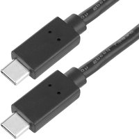 Cablemarkt - USB-C-Stecker 3.1 Gen 1 auf USB-C-Stecker 3.1 Gen 1-Kabel in Schwarz, 3 cm von CABLEMARKT