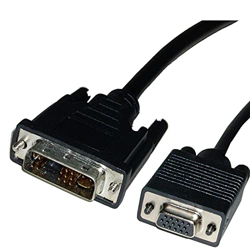 BeMatik - Kabel DVI-A Stecker auf VGA Buchse 1,8 m von CABLEMATIC