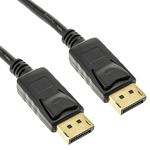 BeMatik - Kabel DisplayPort 1080p FullHD für digitale Audio und Video Übertragung von 3 m Farbe schwarz BeMatik - Kabel DisplayPort 1080p FullHD für digitale Audio und Video Übertragung von 3 m Farbe schwarz von BEMATIK.COM
