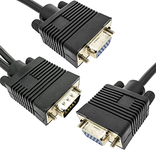 BeMatik - Kabeltyp und Passive Replikator 1 VGA bis 2 VGA 30cm von BEMATIK.COM