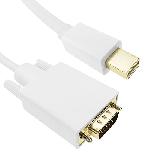 BeMatik - Mini DisplayPort-Kabel Stecker-Stecker VGA 1 m BeMatik - Mini DisplayPort-Kabel Stecker-Stecker VGA 1 m von BEMATIK.COM