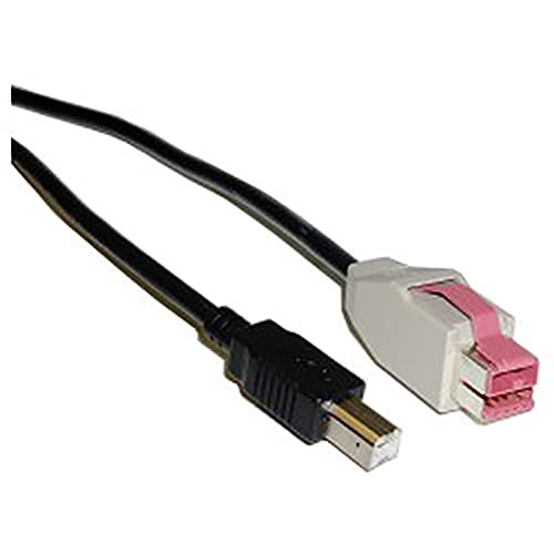 Cablematic - 24V PoweredUSB Kabel 5m (USB-BM/PUSB-24V) von CABLEMATIC