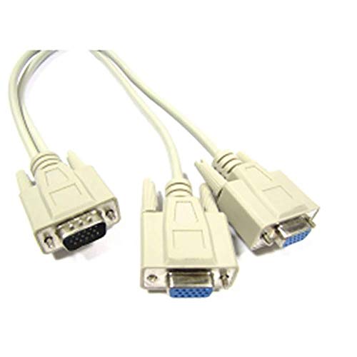 Cablematic - Kabeltyp und passive Replikator 1 VGA bis 2 VGA 3m von CABLEMATIC