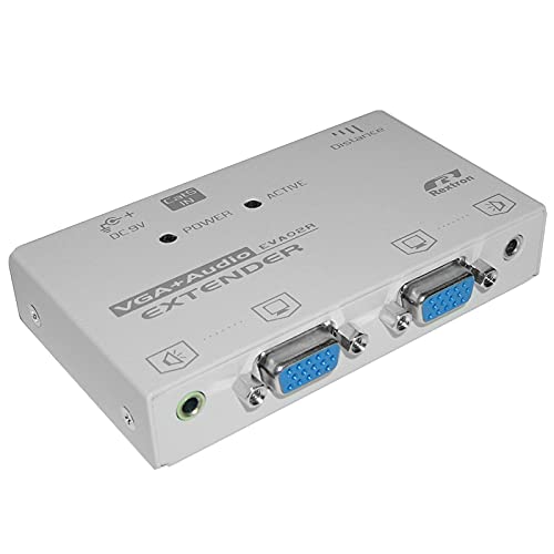 Cablematic – Rextron 2 VGA Extender AV-Out + 1 rj45-in (eva-02r) von CABLEMATIC