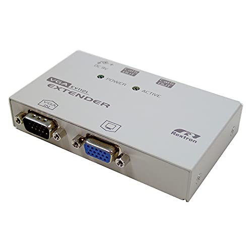 BeMatik - Rextron VGA Extender + 1 VGA 1 VGA-IN-Out-Out + 2 RJ45 (EV-112L) von BEMATIK.COM
