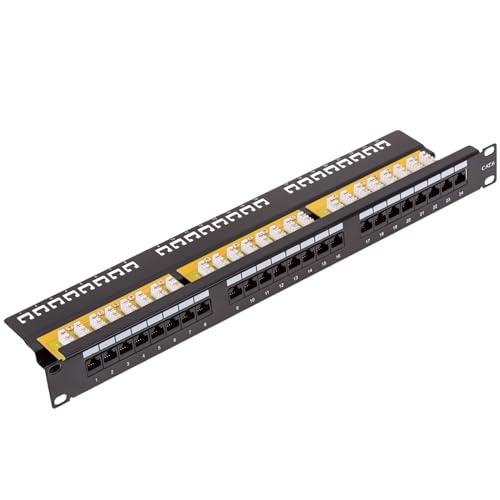RackMatic - Patch panel 24 x RJ45 UTP cat.6 1Gb Ethernet von Cablematic