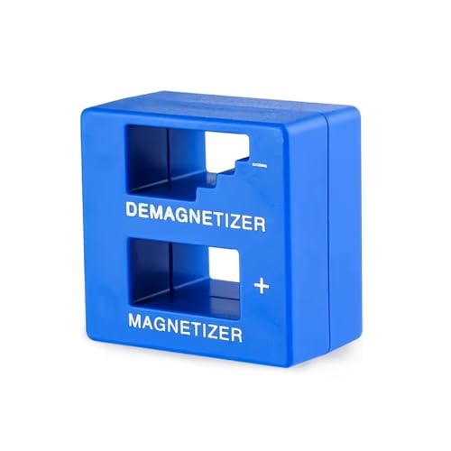 CABLEPELADO - Professioneller Magnetisierer und Entmagnetisierer für Schraubendreher, magnetisches 2-in-1-Werkzeug für Bits, Bohrer, Pinzetten und Schrauben, tragbarer Magnet aus robustem Kunststoff CABLEPELADO - Professioneller Magnetisierer und Entmagnetisierer für Schraubendreher, magnetisches 2-in-1-Werkzeug für Bits, Bohrer, Pinzetten und Schrauben, tragbarer Magnet aus robustem Kunststoff von CABLEPELADO