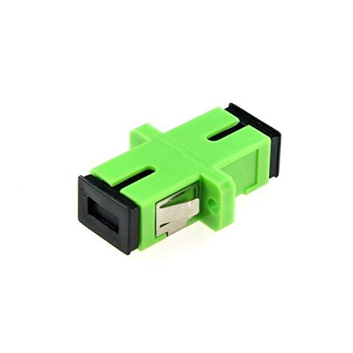 CABLEPELADO SC-APC Singlemode Simplex Glasfaserkoppler | LWL-Spleißen | SC/APC auf SC/APC Simplex | Ermöglicht Simplex Mono-Modus (MM) Kabelspleiß von CABLEPELADO