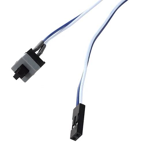 CABLEPELADO Stromkabel für Computer | Power-Taste für Computer | Motherboard | Power Switch Jumper | geeignet für ATX-Motherboard | 2-polig | Länge 50 cm CABLEPELADO Stromkabel für Computer | Power-Taste für Computer | Motherboard | Power Switch Jumper | geeignet für ATX-Motherboard | 2-polig | Länge 50 cm von CABLEPELADO