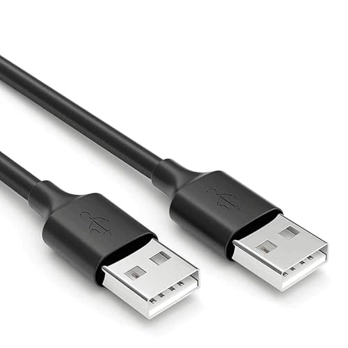 CABLEPELADO USB 2.0-Kabel Super Speed | USB-Datenkabel Typ A Stecker | Geschwindigkeit bis zu 480 Mbit/s für Computer, TV-Box, externe HDD, Lüftungsbasis, USB-Hub, Raspberry Pi | Schwarz | 3 Meter CABLEPELADO USB 2.0-Kabel Super Speed | USB-Datenkabel Typ A Stecker | Geschwindigkeit bis zu 480 Mbit/s für Computer, TV-Box, externe HDD, Lüftungsbasis, USB-Hub, Raspberry Pi | Schwarz | 3 Meter von CABLEPELADO