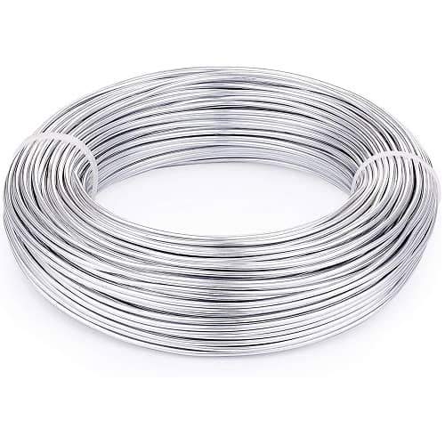 VERDRAHTUNGSPEELING Verzinkter Eisendraht, Blumendraht, Basteldraht, Rolle aus plastifiziertem Stahldraht, flexibler Bindedraht, DIY-Draht, Durchmesser 0,5 mm, Länge 20 Meter VERDRAHTUNGSPEELING Verzinkter Eisendraht, Blumendraht, Basteldraht, Rolle aus plastifiziertem Stahldraht, flexibler Bindedraht, DIY-Draht, Durchmesser 0,5 mm, Länge 20 Meter von CABLEPELADO
