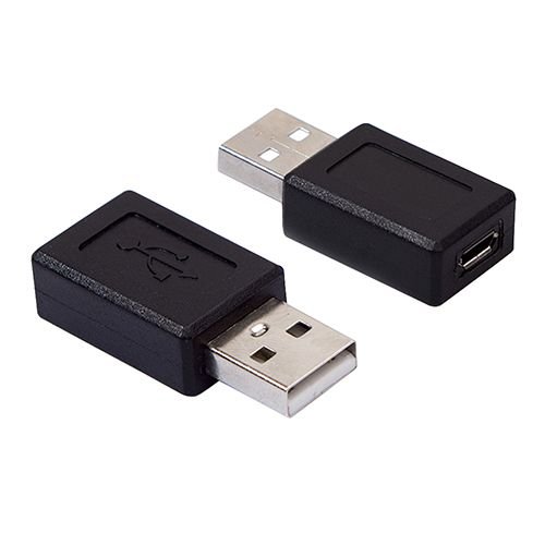 CABLEPELADO Adapter Micro USB Typ B Buchse auf USB Typ A Stecker | Übertragungsgeschwindigkeit bis zu 480 Mbps | Kompatibel mit Handys und PC von CABLEPELADO