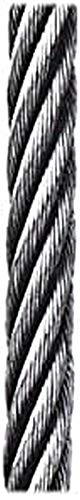 CABLES Y ESLINGAS Kabel, zusammengerollt, verzinkt, 100 Meter, 6 x 7 + 1 von CABLES Y ESLINGAS