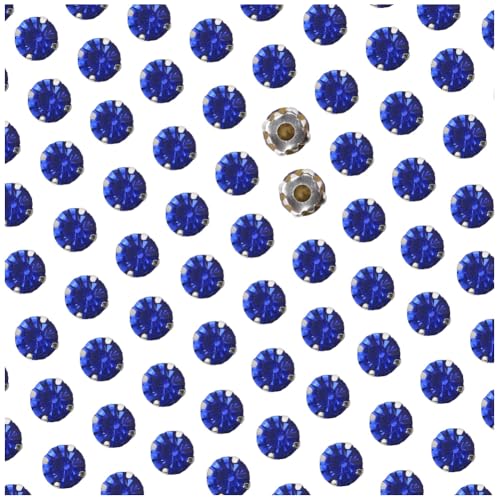 CABODYALS 288 Stück 8mm Blaue Glas Strasssteine Zum Aufnähen Mit Eisen Zinkenfassung Facettierter Glitzer Strassstein Im Vintage Stil Flach Rund Funkelnder Diamant Großpackung Zum Nähen Herstellen von CABODYALS 288 Stück 8mm Blaue Glas Strasssteine Zum Aufnähen Mit Eisen Zinkenfassung Facettierter Glitzer Strassstein Im Vintage Stil Flach Rund Funkelnder Diamant Großpackung Zum Nähen Herstellen von von CABODYALS