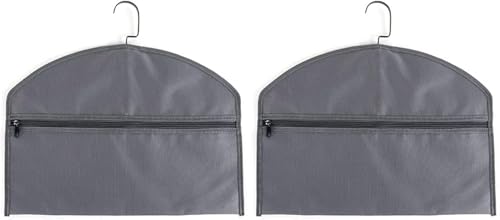 Kleiderbügel-Umleitungssafe, versteckter Taschensafe, passt unter hängende Kleidung mit Tasche zum Verstecken von Wertsachen für Zuhause oder Reisen (grau, A) von CACTIYE