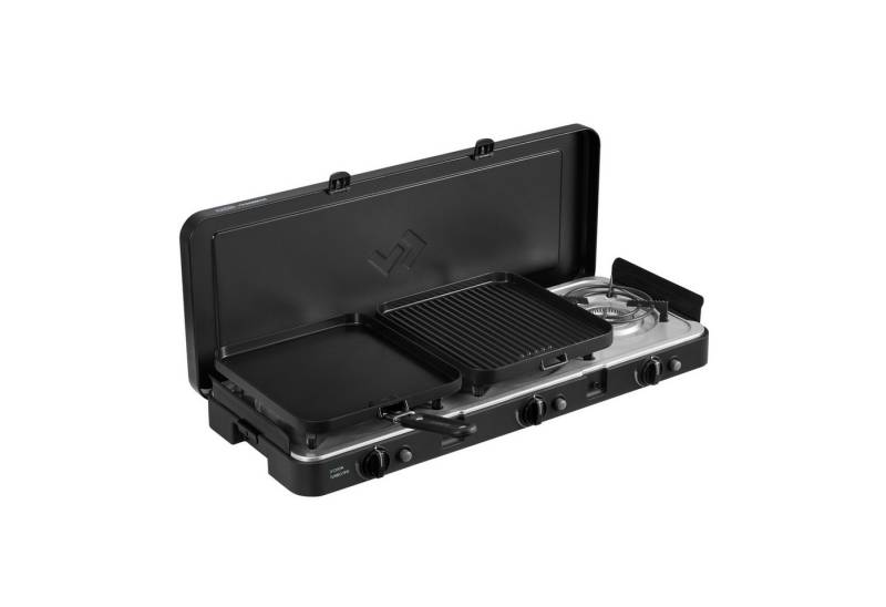 CADAC Camping-Gasgrill Cadac 3-Cook Turbo FFD Deluxe 50mbar BBQ Gasgrill Tischgrill von CADAC