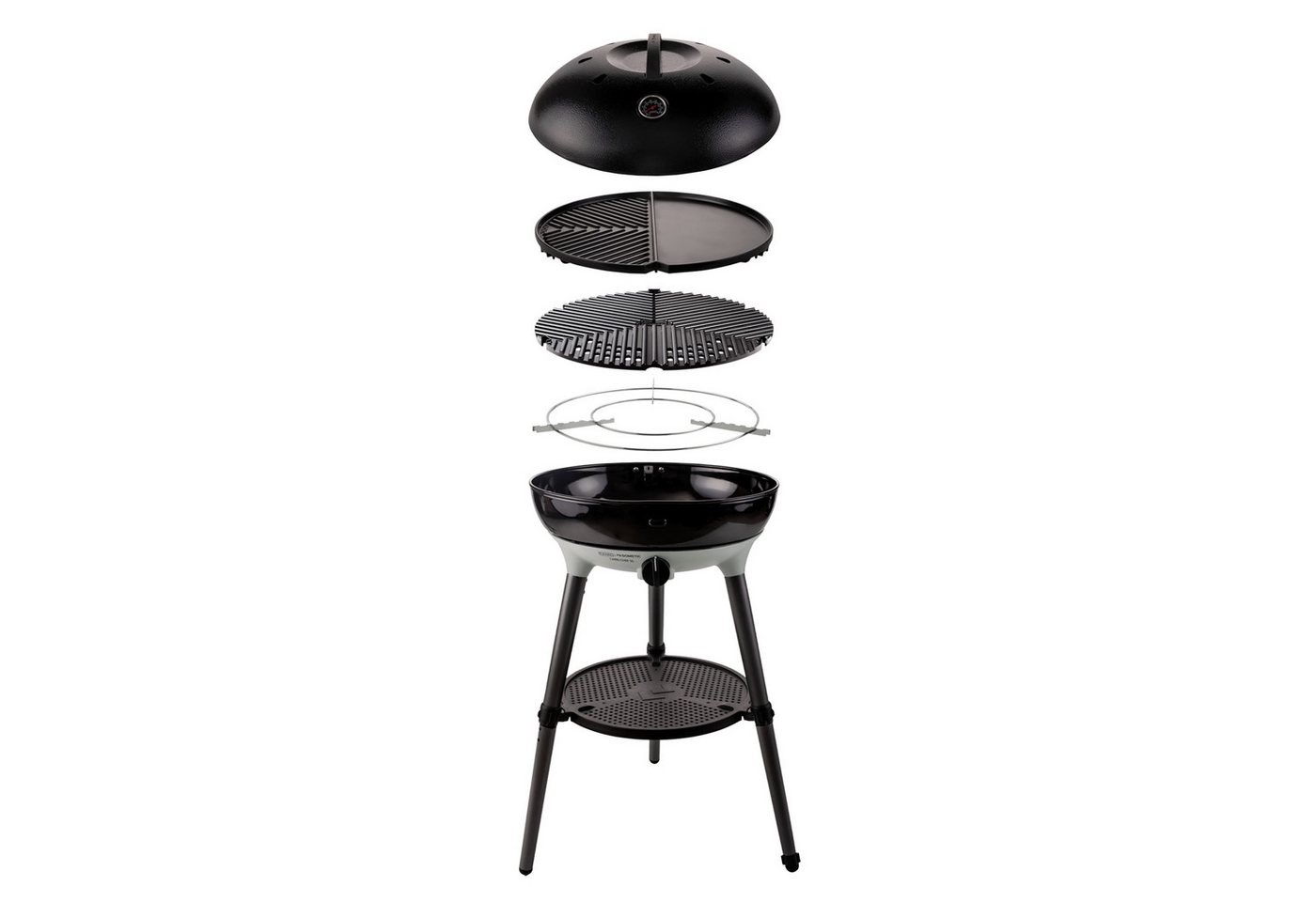 CADAC Camping-Gasgrill Cadac Carri Chef 50 BBQ/Grill2Braai 50mbar Gasgrill Campinggrill ø von CADAC