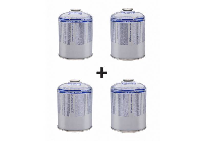 CADAC Camping-Gasgrill Cadac Gascartridge 4er Vorteils-Set Gaskartusche Button/Propan 445g von CADAC