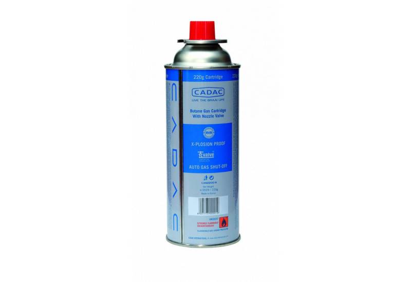 CADAC Camping-Gasgrill Cadac Gascartridge Gaskartusche Butan/Propan 227g EN417 CAN220G von CADAC