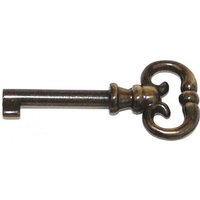 Dekorativer englischer Schlüssel aus messingbeschichtetem Zamak Centrale Brico von CADAP