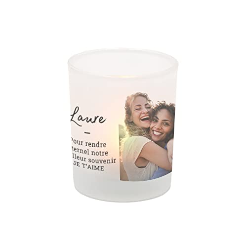 CADEAUX.COM Personalisiertes Windlicht aus Glas - Foto und Nachricht - Personalisierte Geschenkidee - Muttertagsgeschenk - Geschenk zum Muttertag CADEAUX.COM Personalisiertes Windlicht aus Glas - Foto und Nachricht - Personalisierte Geschenkidee - Muttertagsgeschenk - Geschenk zum Muttertag von CADEAUX.COM
