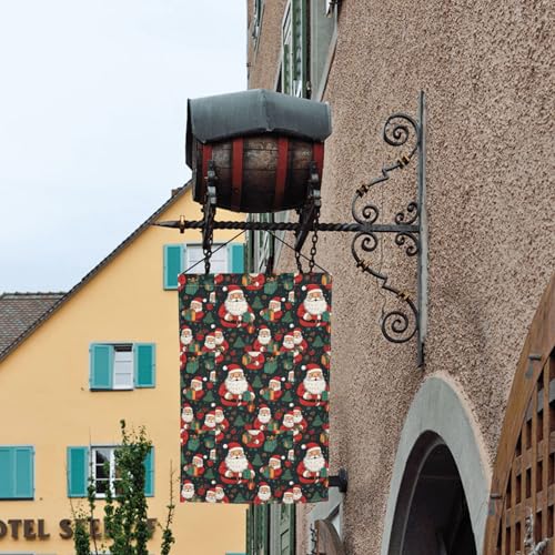 Frohe Weihnachten Druck Schönheit Gartenflagge Ganzjahresdekoration für Terrasse Veranda Flagge Rasen Flagge Frohe Weihnachten Druck Schönheit Gartenflagge Ganzjahresdekoration für Terrasse Veranda Flagge Rasen Flagge von CADREWY