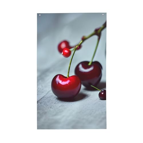 Rote Kirschen Muster Druck Dekor Flagge Gartenflaggen Indoor Outdoor Display Hinterhof Veranda Rasen Garten Urlaub Rote Kirschen Muster Druck Dekor Flagge Gartenflaggen Indoor Outdoor Display Hinterhof Veranda Rasen Garten Urlaub von CADREWY