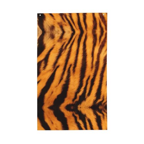 Tiger Streifenmuster Druck Dekor Flagge Gartenflaggen Indoor Outdoor Display Hinterhof Veranda Rasen Garten Urlaub Tiger Streifenmuster Druck Dekor Flagge Gartenflaggen Indoor Outdoor Display Hinterhof Veranda Rasen Garten Urlaub von CADREWY