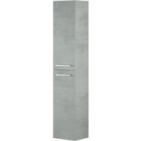 Hängesäule für Badezimmer mit 2 Türen Zement Farbe Zement von CAESAROO
