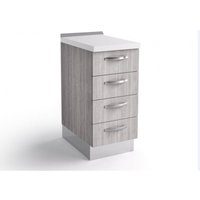 Caesaroo - Küchenschubladenschrank 40x60xH84 cm aus Holz Grau Islanda Grau von CAESAROO